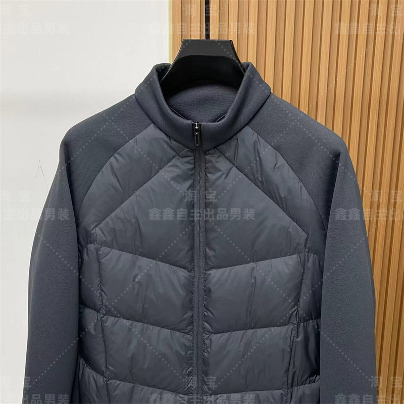 迪家张译同款90白鸭绒立领男士羽绒服运动休闲轻薄款羽绒外套男详情14