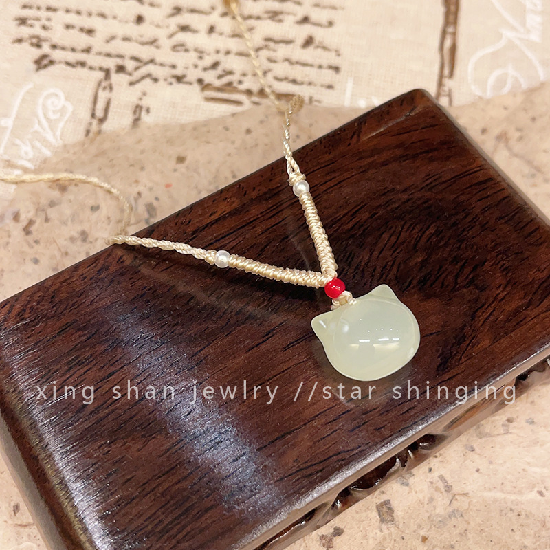This simple new Chinese-style retro Zen-inspired necklace is versatile and elegant. It features a niche ethnic collarbone chain with an ancient design sense as an accessory pic 36