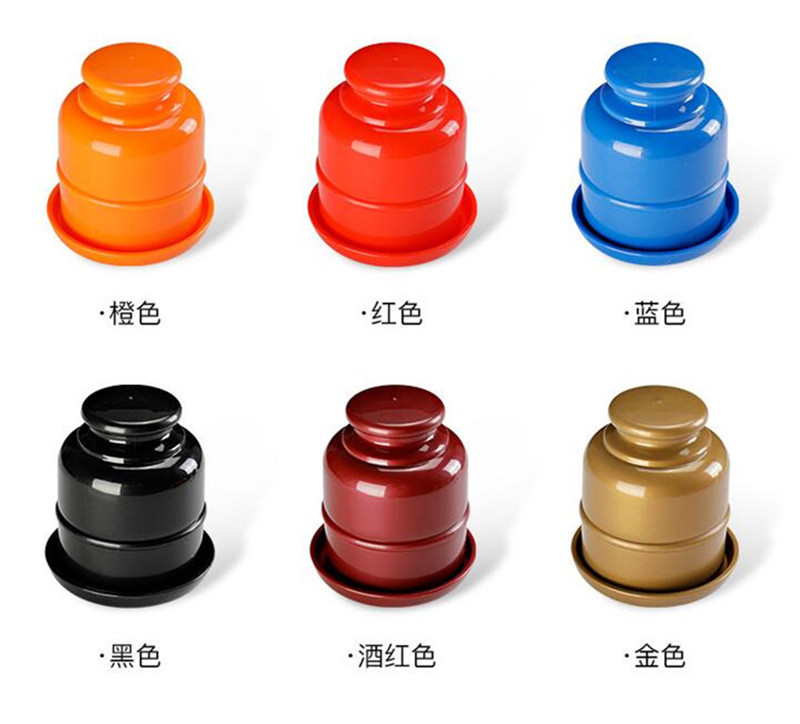 Dice dice cup set, thickened bar sieve combination with bottom support, sieve cup, shaking cup, stopper cup, shaker cup wholesale pic 5