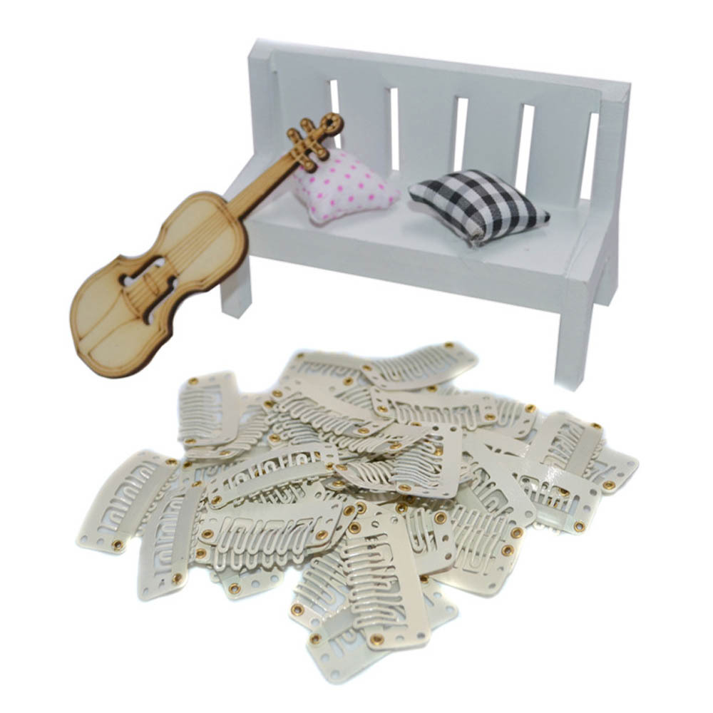 Wig tool accessories: 30 pieces, wig clips, U-shaped 3.2cm clips, BB clips, beret fixing clips pic 8