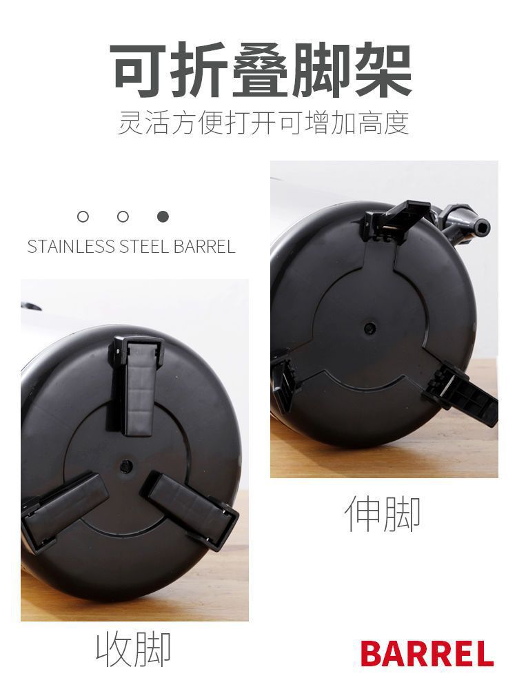 不锈钢奶茶桶商用奶茶店大容量双层保温桶豆浆茶桶保冷摆摊果汁桶详情11