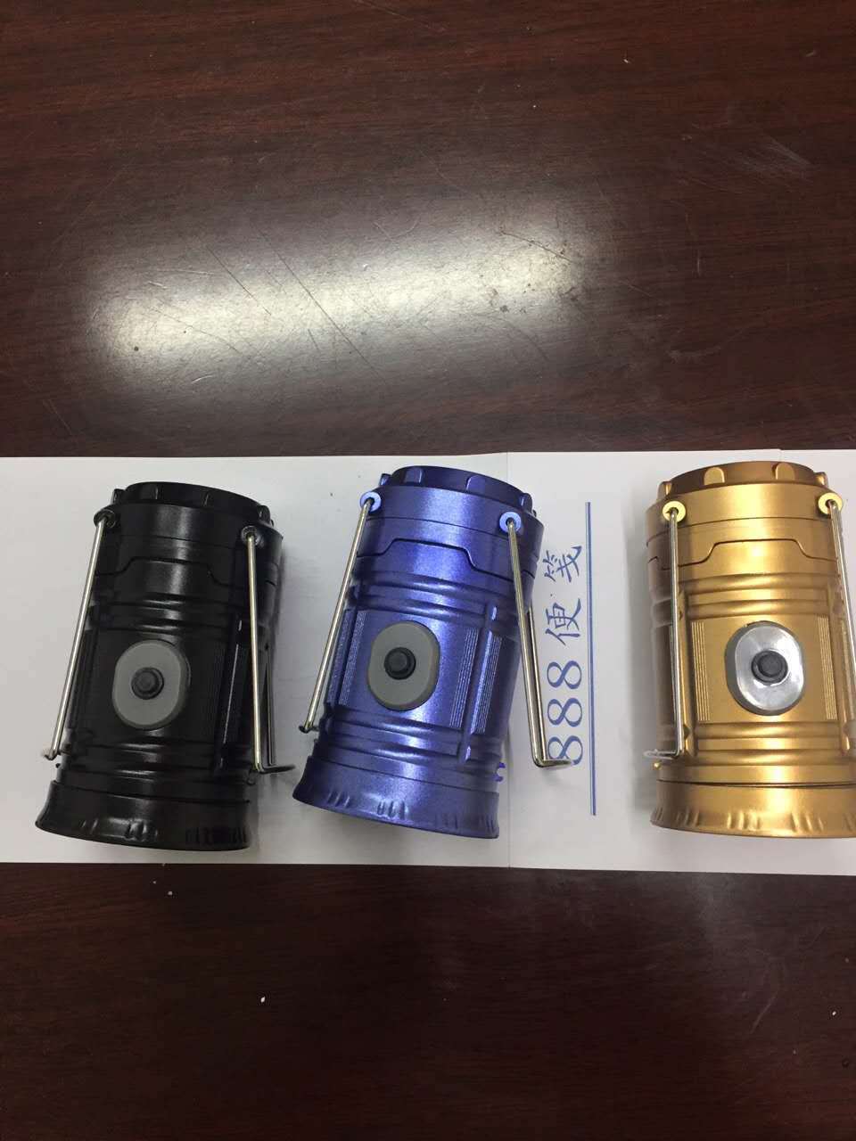 5200 LED camping lamp, pull-out camping lamp, battery-powered camping lamp, gift advertisement pic 1