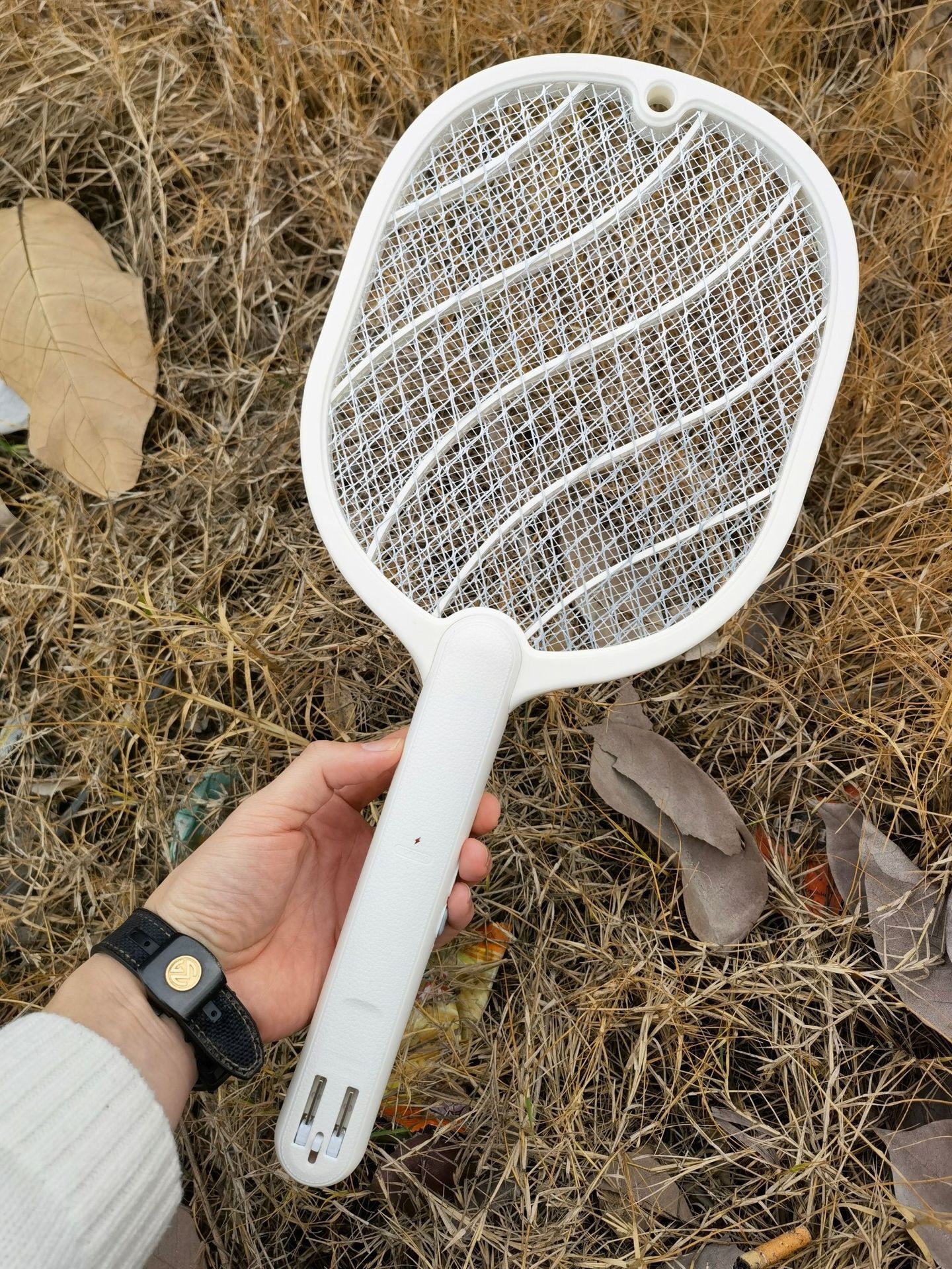 2022 Creative Folding Mosquito Swatter 2-in-1 Purple Light USB Charging Mosquito Killer, Indoor and Outdoor Silent Mosquito Swatter pic 63