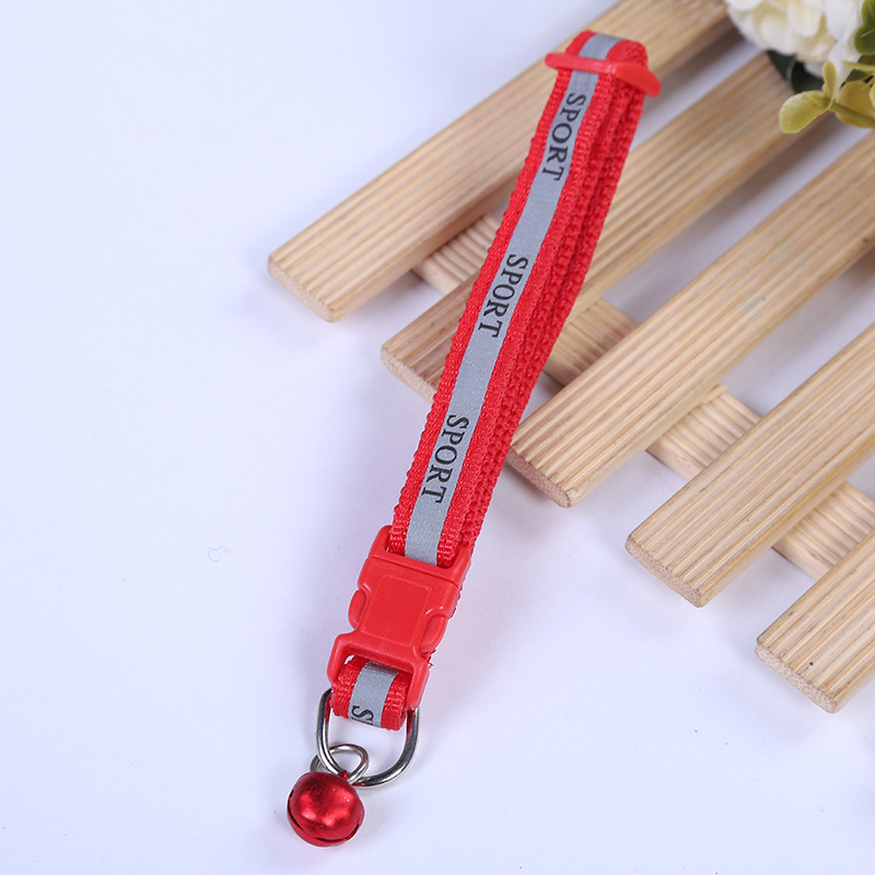 Pet stickers, dog bell collars, pet supplies, reflective letter 1.0 cat and dog collars wholesale in stock pic 6