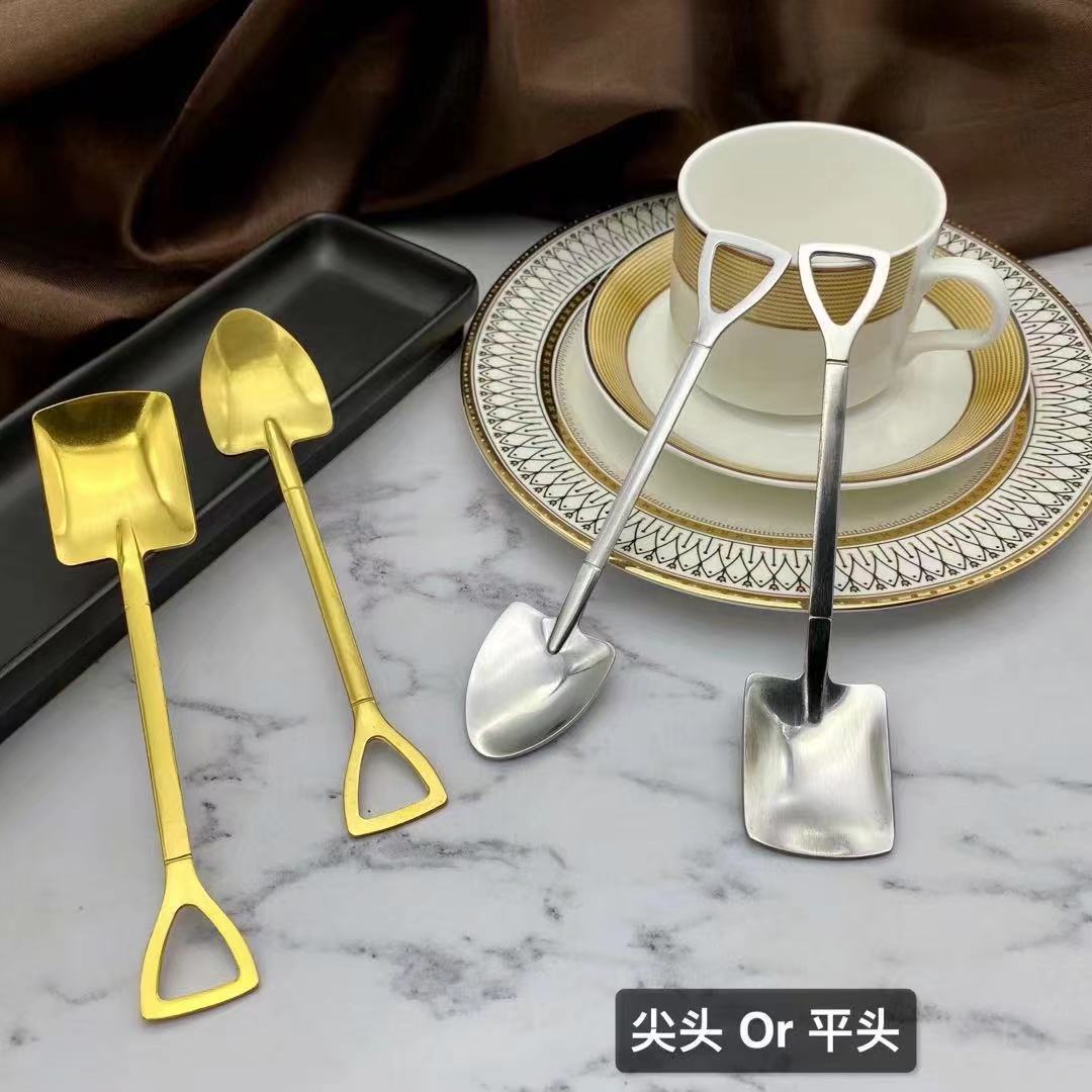 Wholesale of stainless steel simple fruit spoons pic 1