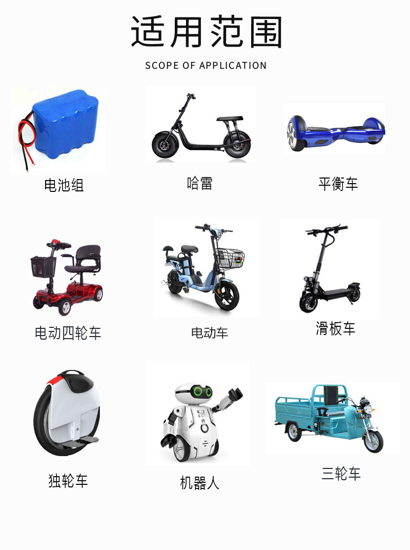 Wholesale of 20395 25.2V4A electric scooter charger, smart electric wheelchair massage chair lithium battery charger pic 6