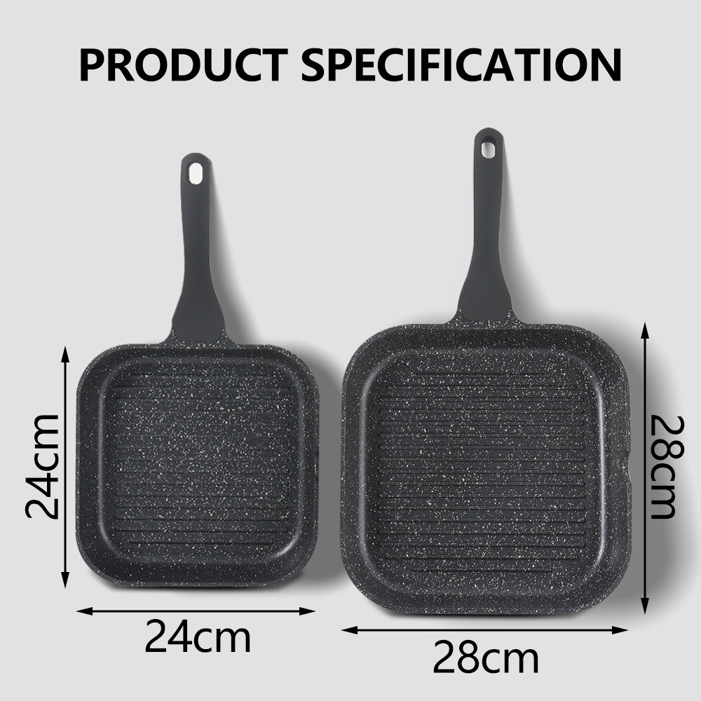 Winningstar British and European standard home barbecue, egg and steak multi-functional non-stick high-temperature resistant steak grill pic 3