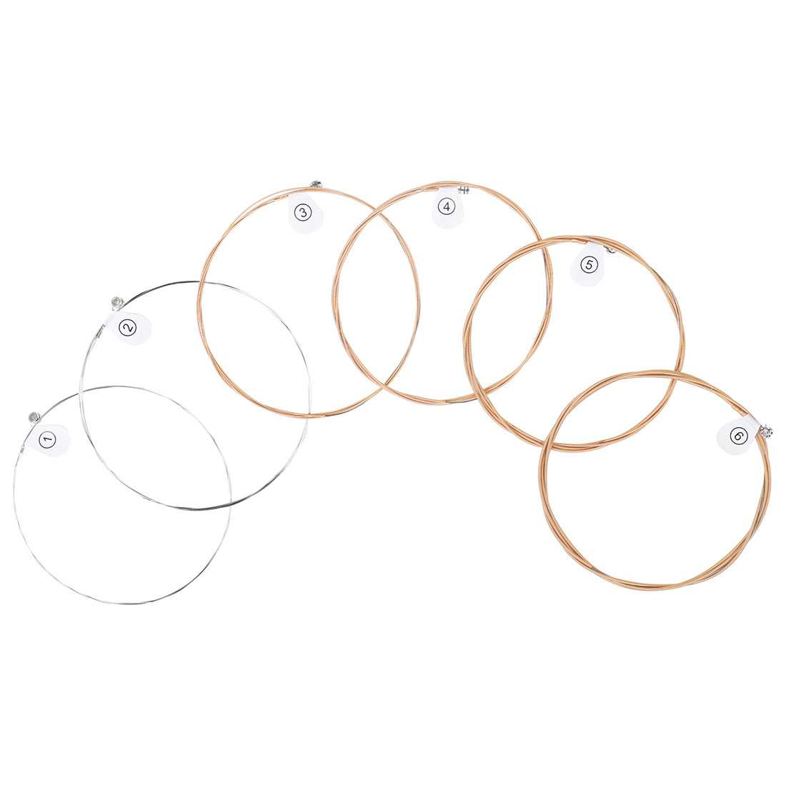 IRIN folk guitar strings A132, a set of 6 red copper strings, acoustic guitar strings, guitar accessories wholesale pic 12