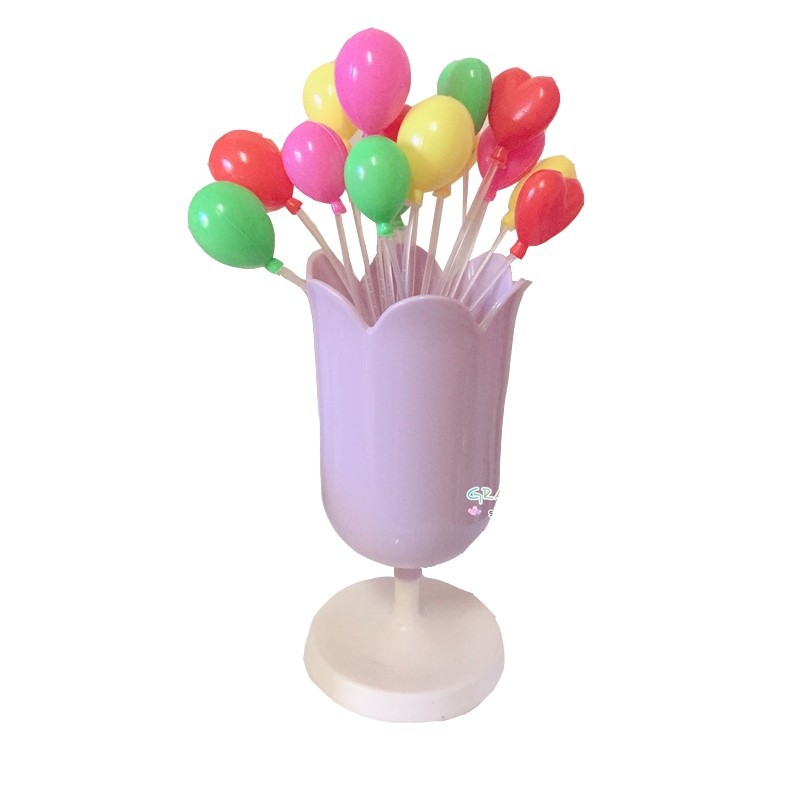 Creative cartoon tulip pen holder, girlish pen holder, makeup brush storage bucket, retro flower decoration, photo prop pic 9