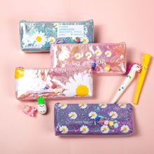 韩版大容量拉链笔袋 pencil case PVC文具包铅笔袋 笔袋定制logo详情17