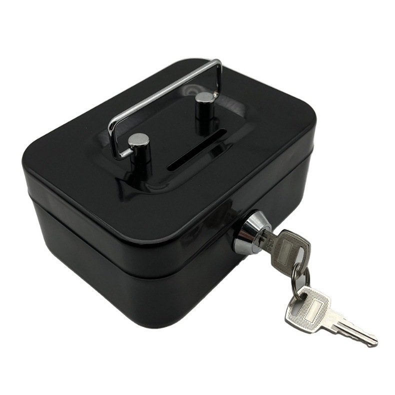 New cross-border creative portable piggy bank storage box, small and large sizes with keys, storage and change box pic 6