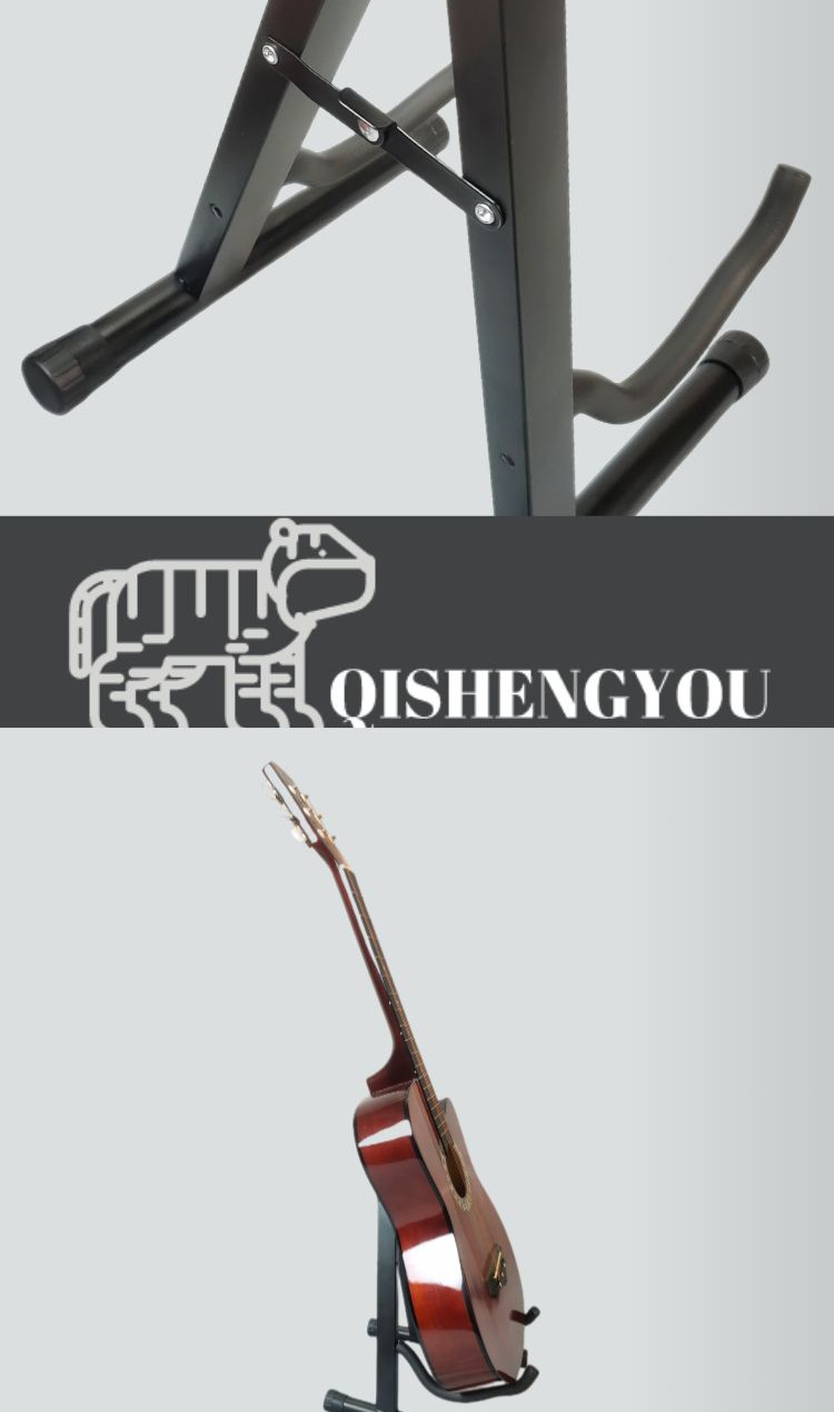 吉他架A型座式  电木折叠通用吉他展示架琴架 厂家批发配件立式大详情4