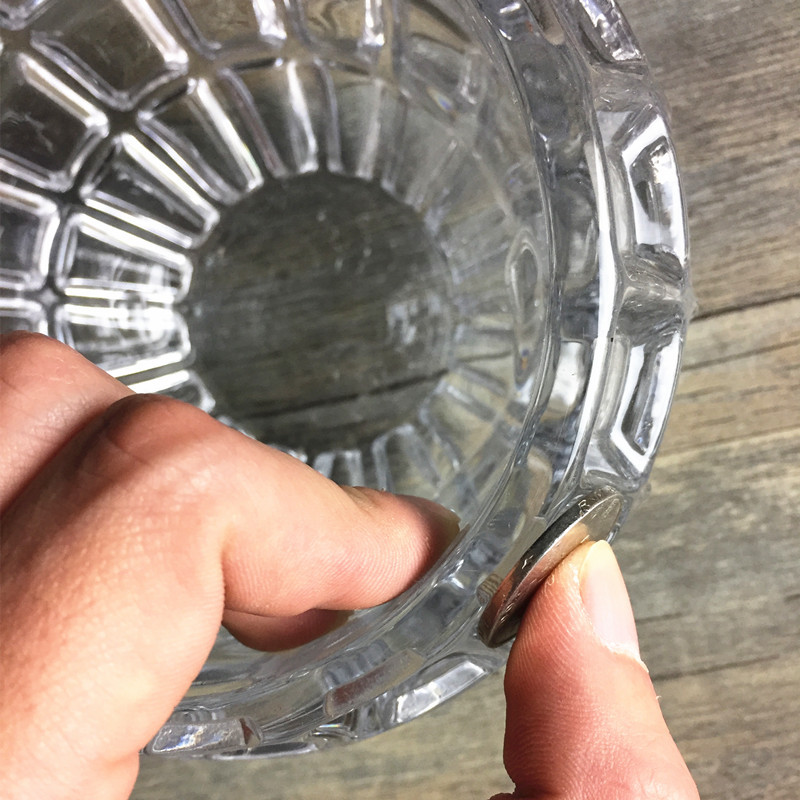 透明水培水晶球 玻璃花瓶欧式 玻璃烛台 家居摆件 宠物食物罐子详情7