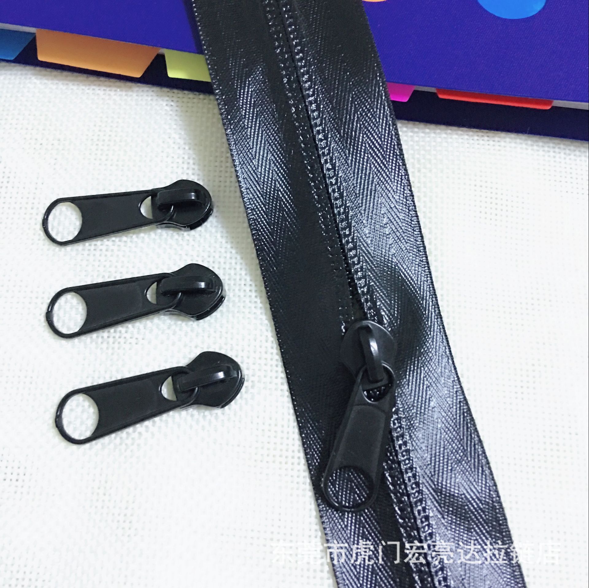 8号尼龙防水现货拉链 户外帐篷宠物屋电子盒防水拉链 雨衣拉链详情5