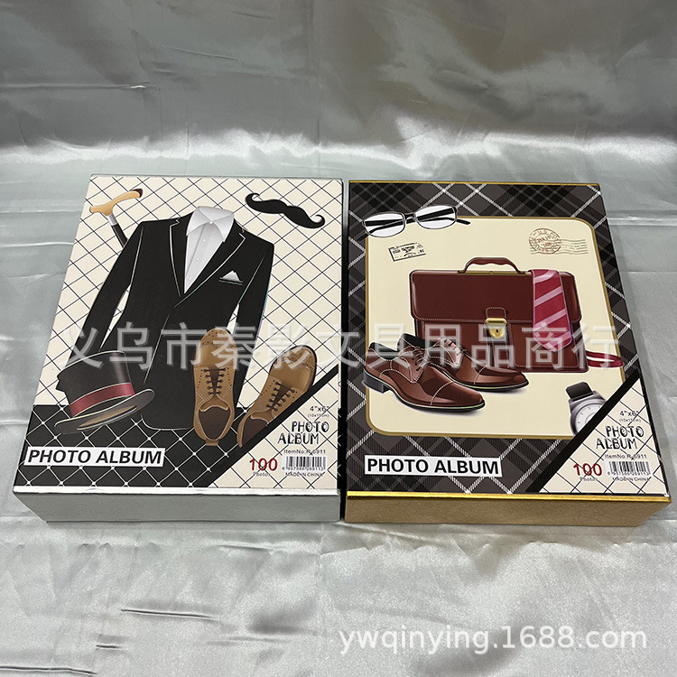 新款印刷面六寸100张相册家庭影集相薄毕业纪念册详情1