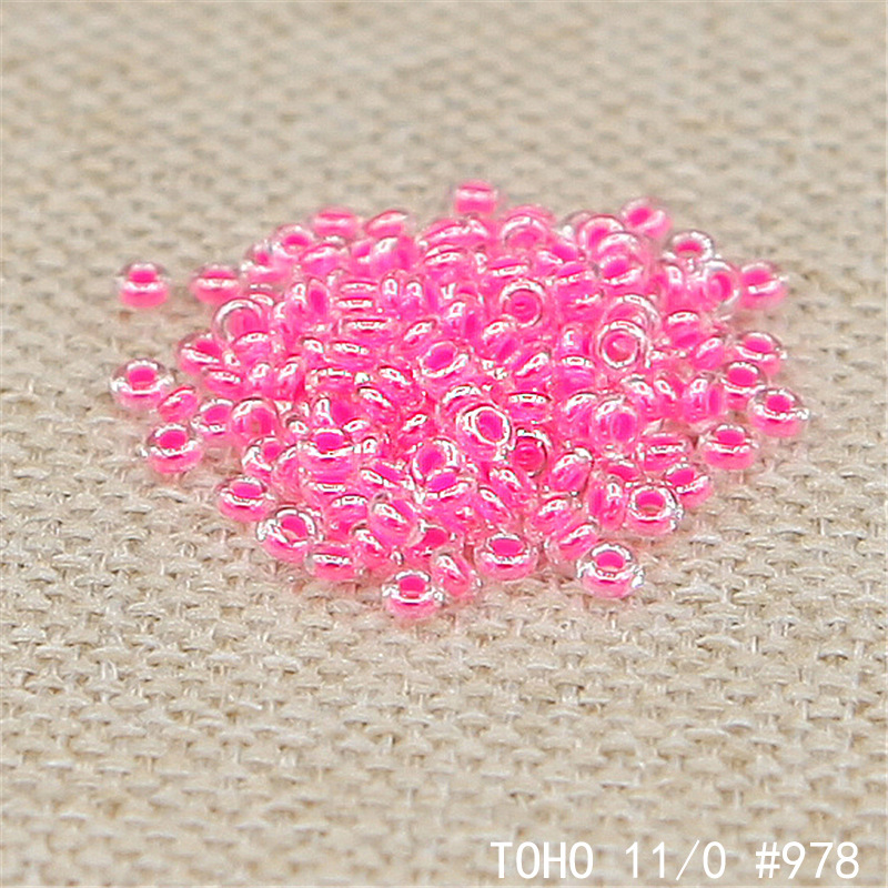 日本进口玻璃米珠TOHO东宝11/0甜甜圈系列散珠手工DIY饰品配件10g详情6