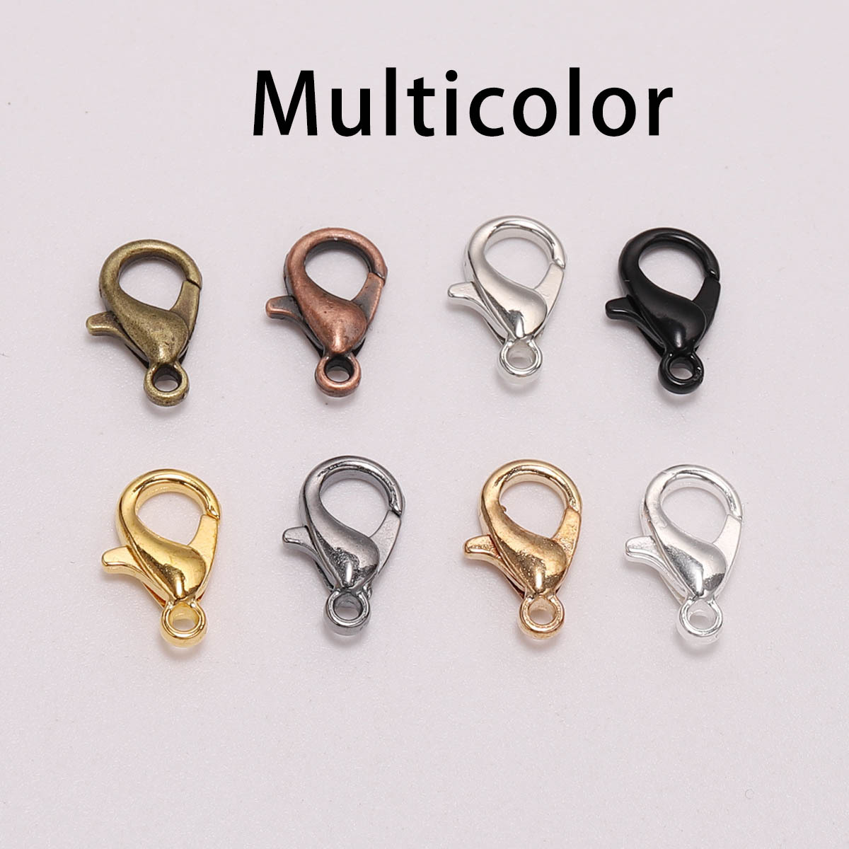 We process and customize all kinds of jewelry pendants, lobster buckles, rice beads and various accessories pic 10