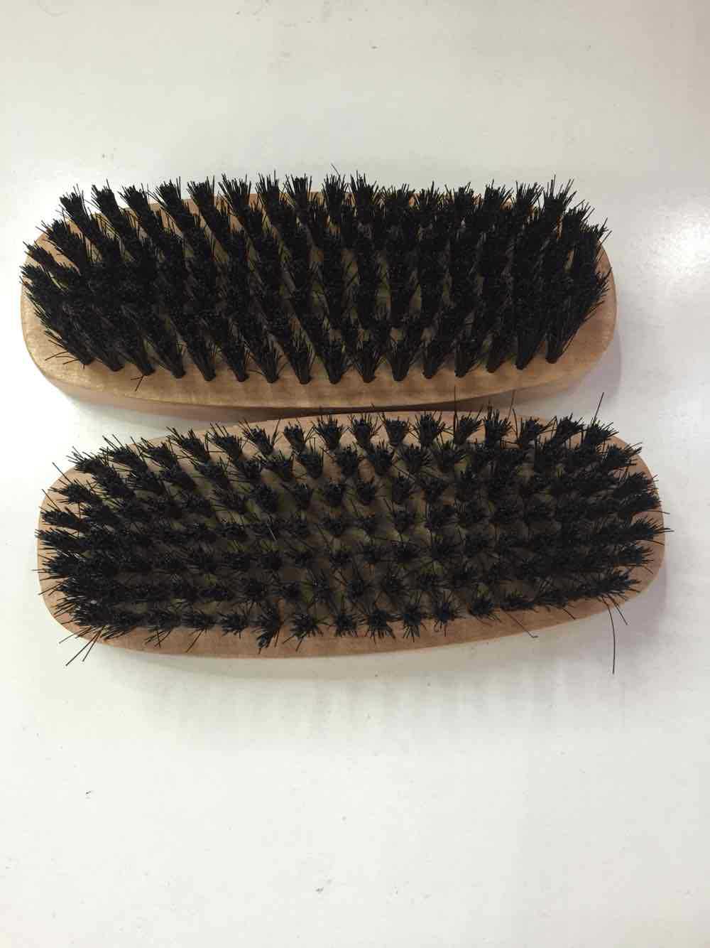 Solid wood shoe brushes in stock, bristle brushes, shoe oiling and dust removal brushes, two-yuan store, department store, street stall supply, shoe brush wholesale pic 36