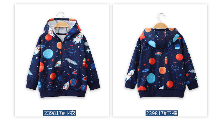 2024冬季新款男童秋冬外套中大童加绒加厚卫衣儿童韩版上衣详情6