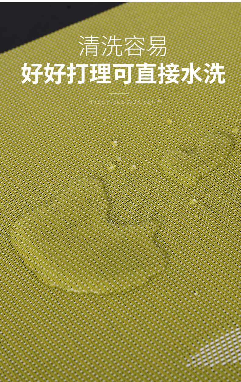 餐垫pvc隔热防烫防油西餐桌垫ins风日式家用复古陶瓷茶杯垫批发详情3