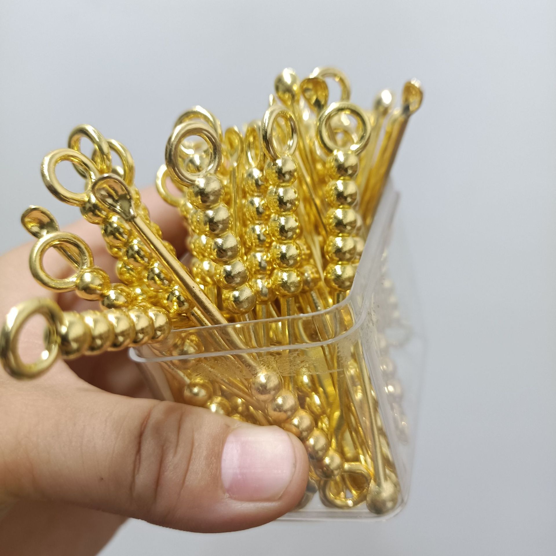 Golden ear spoon E116, golden round ear spoon, metal ear spoon, ear scoop, ear digging machine, 1 yuan wholesale supply pic 8