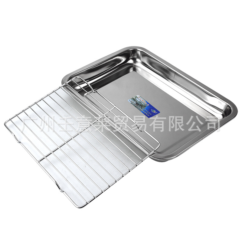Wholesale 304 201 stainless steel water filter rack, bread cooling net, oil filter net rack, barbecue net with feet, oil separator net pic 22