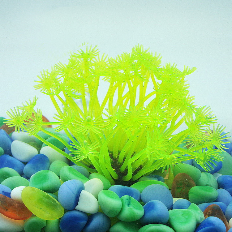 Wholesale of simulated aquatic plant fish tank landscaping, coral ornamental fish, soft sea anemone, aquarium supplies for foreign trade pic 25