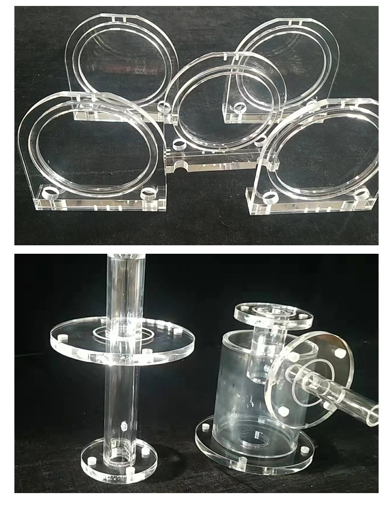 diy transparent acrylic sheet products, custom-made laser-engraved creative organic glass display boxes, photo frames and display stands pic 14