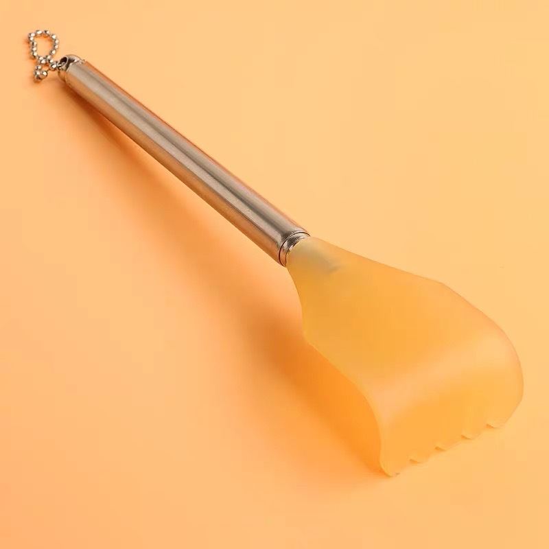 Wholesale of the new four-section stainless steel telescopic itch-grabbing device for the elderly pic 6