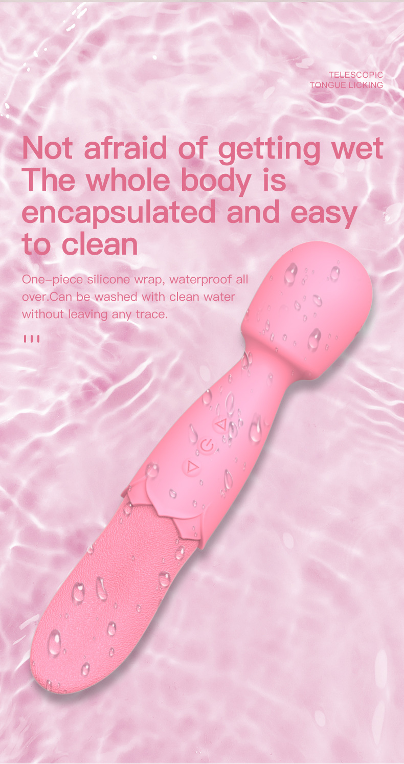 成人情趣性用品双头AV棒舌舔震动按摩器女用自慰器具详情11