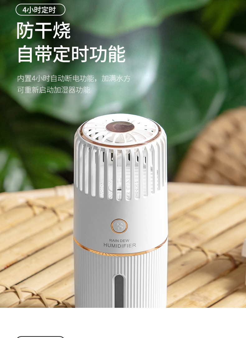 The new Raindrop Space Humidifier and cleaner is a car and household silent odor-removing usb humidifier pic 17