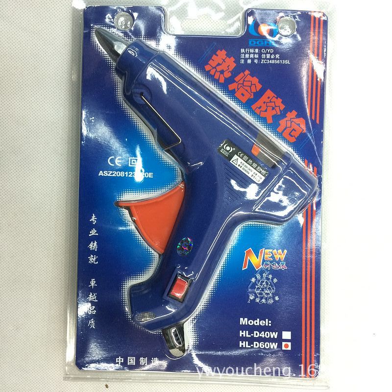 Wholesale genuine DGHL60W blue large glue gun HL-D high-power hot melt glue gun factory direct sales pic 3