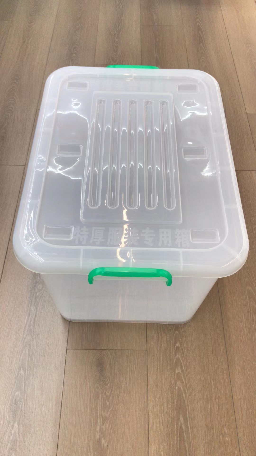 Wholesale of large-sized plastic storage boxes with sliding LIDS and wheels, as well as clothing and toy storage boxes pic 3