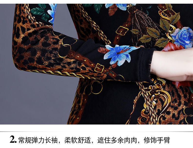 【 With fleece/Without fleece 】 New Spring/Autumn 2021 shirts with fleece collar, warm T-shirt top, thick base layer pic 31