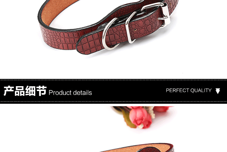 Wholesale pet supplies, pet collars, pet dog neck covers, leather dog collars, pet leashes in stock, direct supply from the manufacturer pic 19
