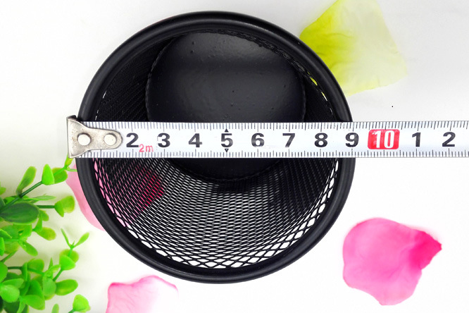 C1514 Iron round pen holder, iron mesh pen holder, office supplies wholesale Yiwu 2-yuan store, two-yuan store pic 9