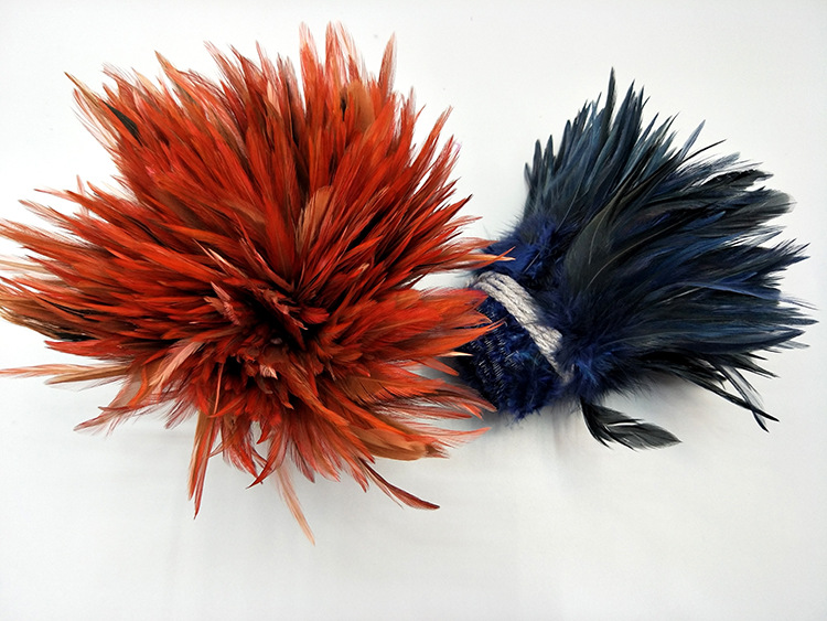 Hunan origin: 5-6-inch colorful chicken feathers, cat toys, dream catchers, hat flower accessories, DIY feathers pic 33