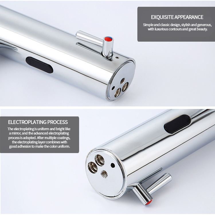 Fully automatic intelligent sensor faucet, single-cooling faucet, washbasin, public restroom infrared sensor faucet pic 35