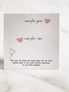 Amazon Cross-border New 8*8CM letter to my teacher Teacher Graduation Season accessory packaging card pic 8