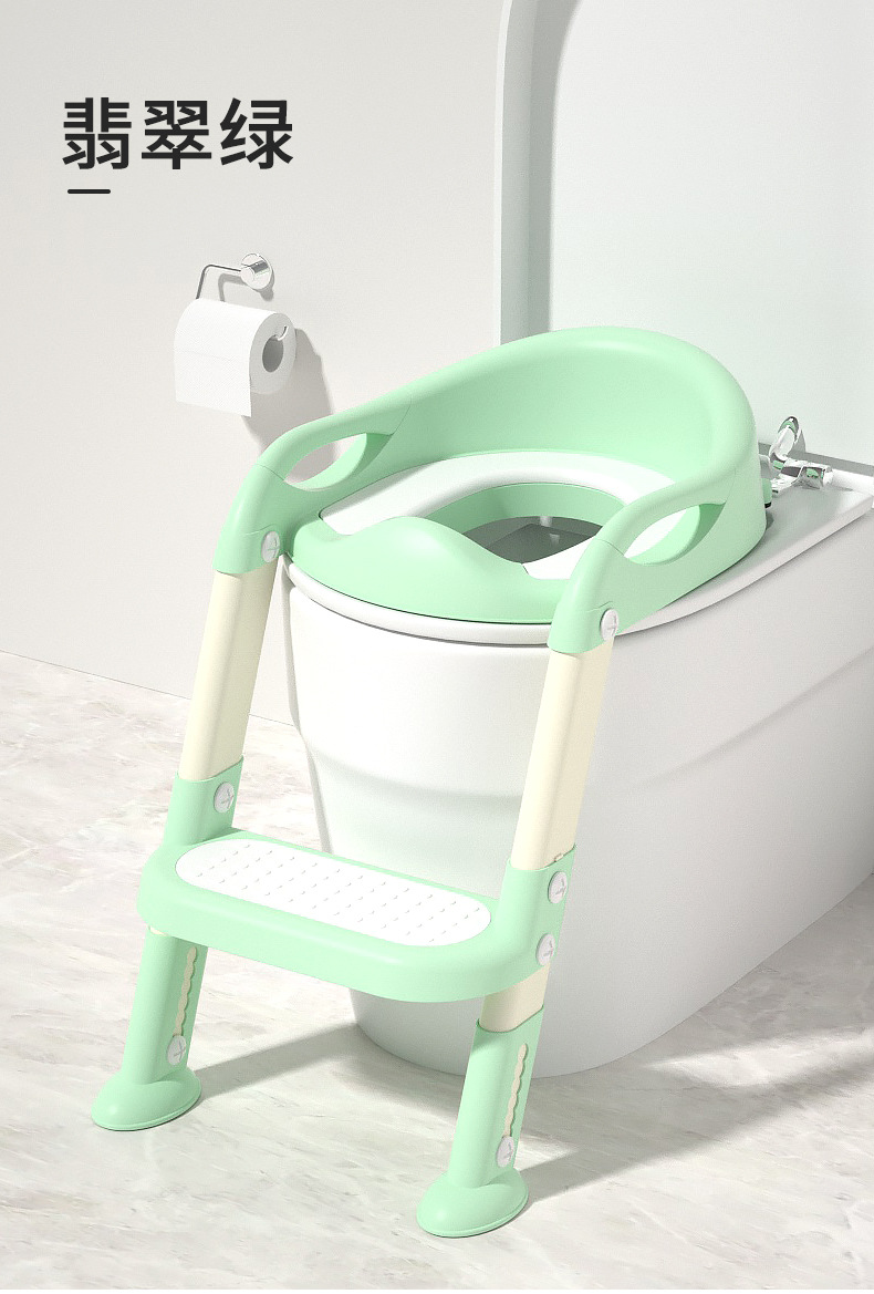 儿童马桶坐便器楼梯男小孩尿便盆圈女宝宝专用婴儿折叠阶梯脚踩凳详情16