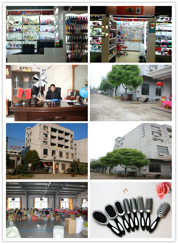 现货批发塑料气囊贵妇按摩梳美发卷发梳 顺发梳平底梳子方形梳详情17