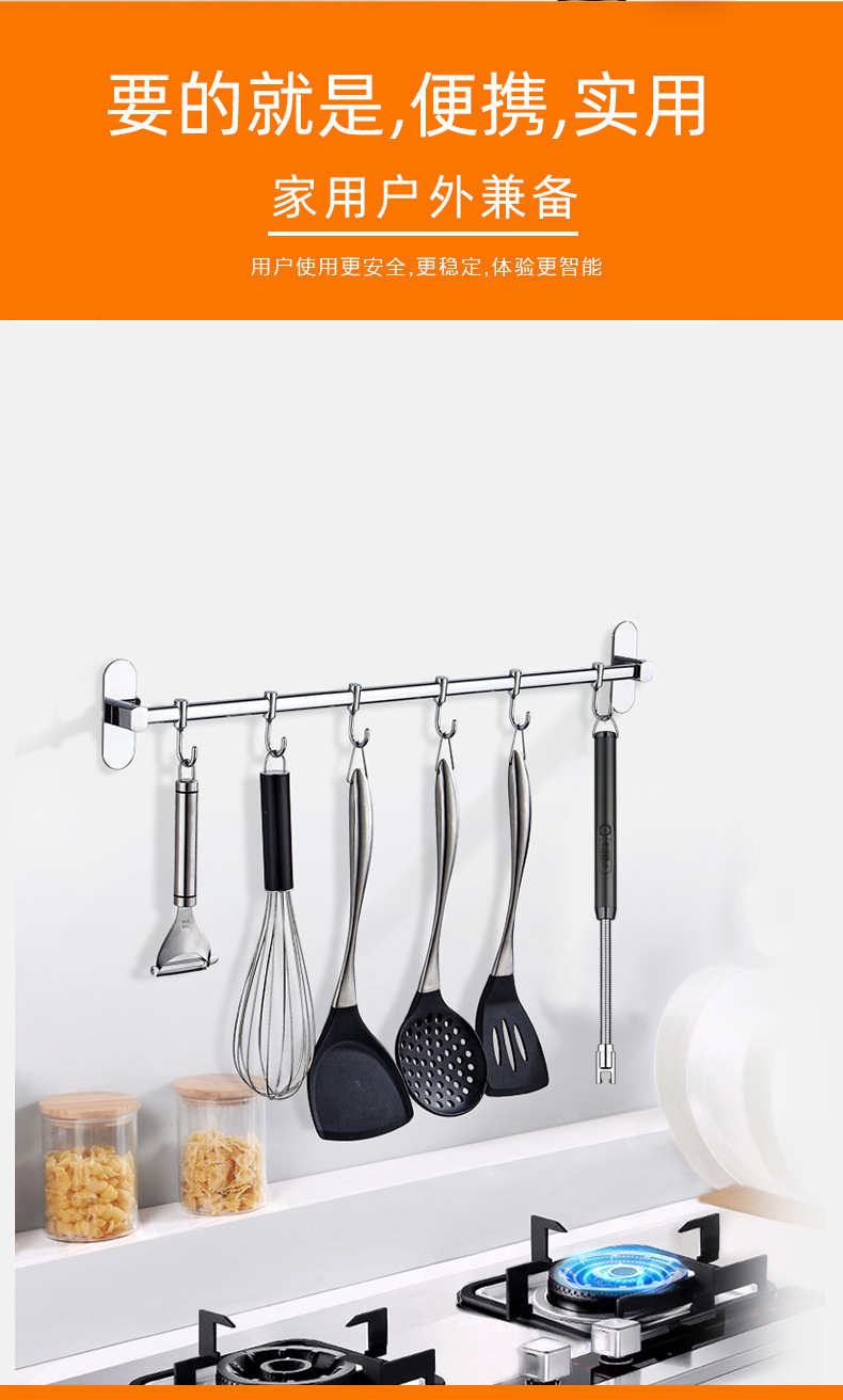 New USB charging arc pulse windproof igniter, gas stove igniter, 360-degree hose outdoor lighter pic 9