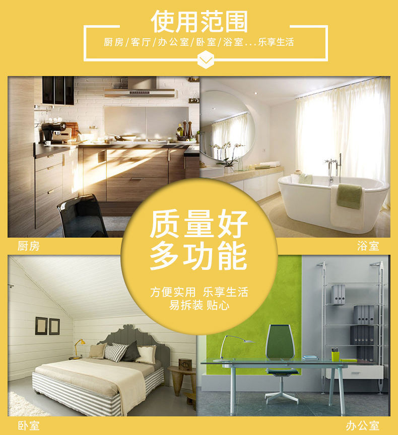 多层置物架卧室铁艺书架落地客厅卫生间浴室房间储物小架子详情18