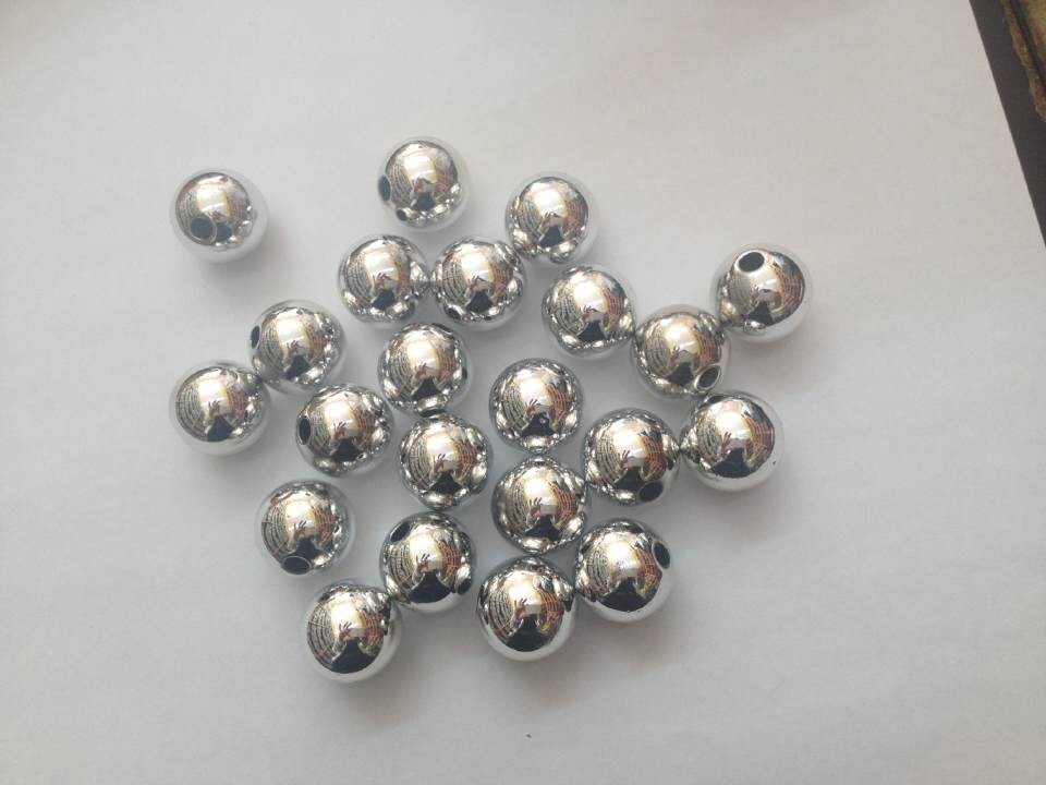 Wholesale of uv gold and uv silver electroplated beads as jewelry accessories pic 7