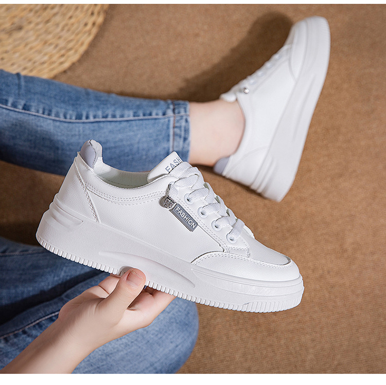 小白鞋女鞋新款春季爆款运动板鞋女鞋时尚2024秋季白色百搭休闲鞋详情15
