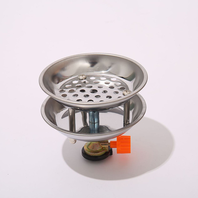 新款户外卡式炉便携式小四方炉露营野餐防风一体式炉灶迷你炉具详情3