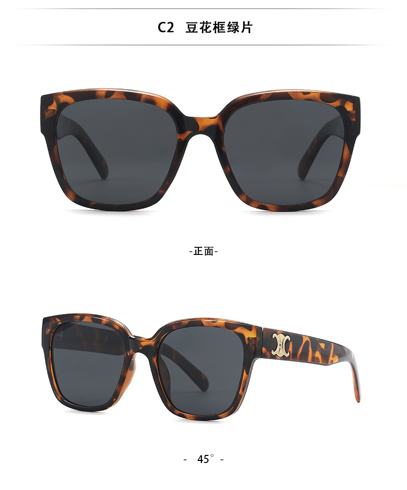 2024新款复古感墨镜小红书同款博主推荐女款方形大框太阳镜详情13
