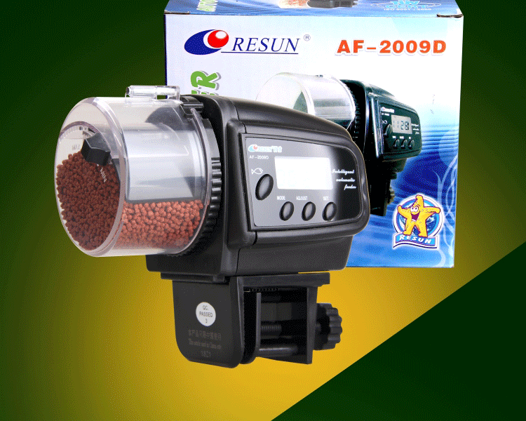 Fish tank automatic feeder, timed electronic feeding device, koi fish feeder, aquarium supplies AF-2009D pic 10