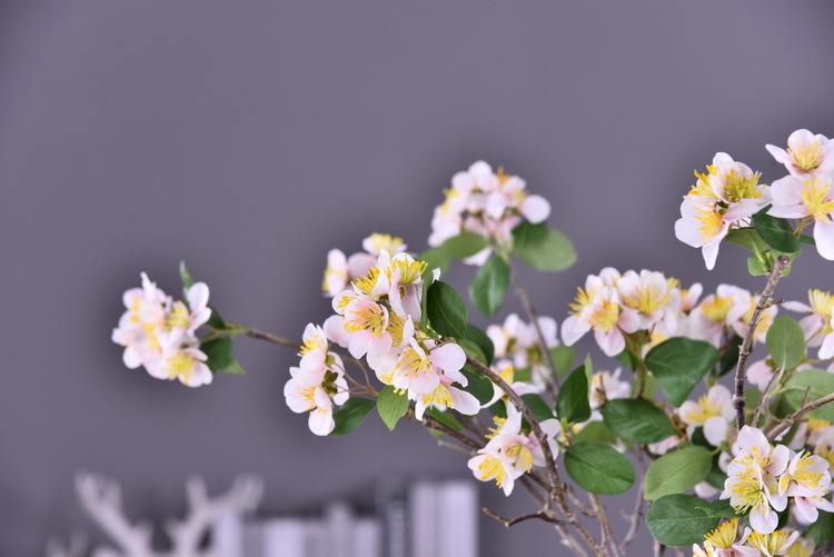 Wholesale of artificial flowers from the original factory, including artificial pear blossoms, cherry blossoms, duckweed flowers, model rooms, living rooms and hotel decorations pic 24