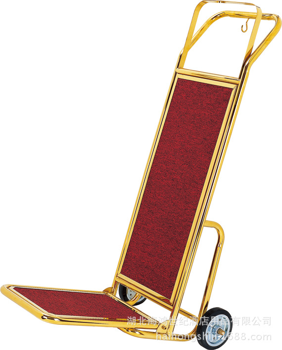 The hotel lobby luggage cart series, Hechang LX-2B hand-pushed luggage cart pic 4
